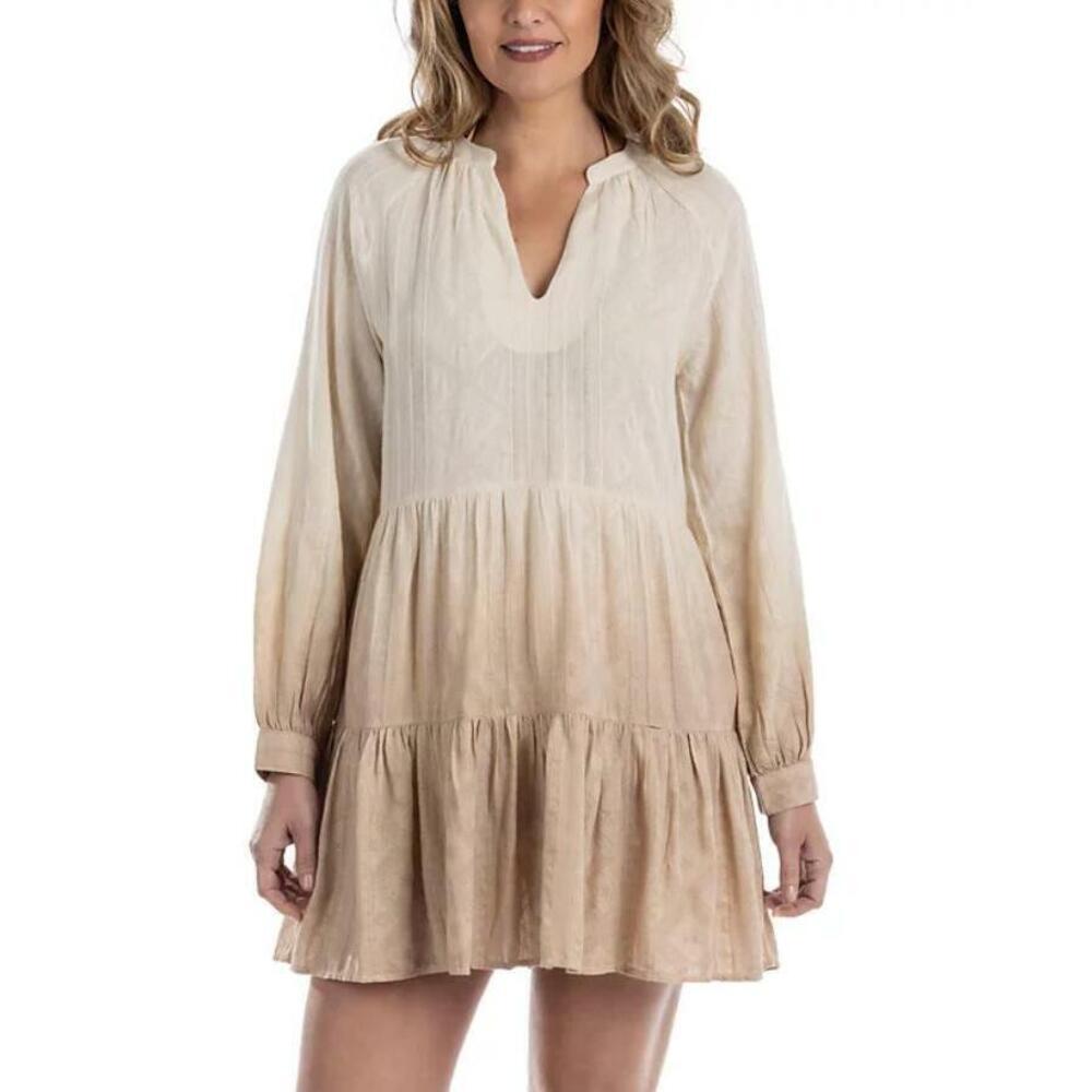 Dotti Women's Ombre Cotton Swim Cover-Up Dress L NWT - Picture 1 of 1